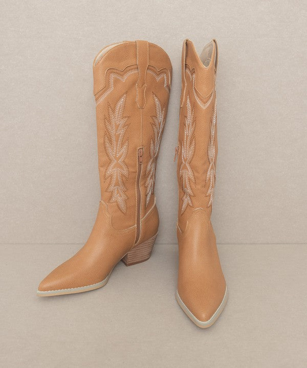 Embroidered Cowboy Boot